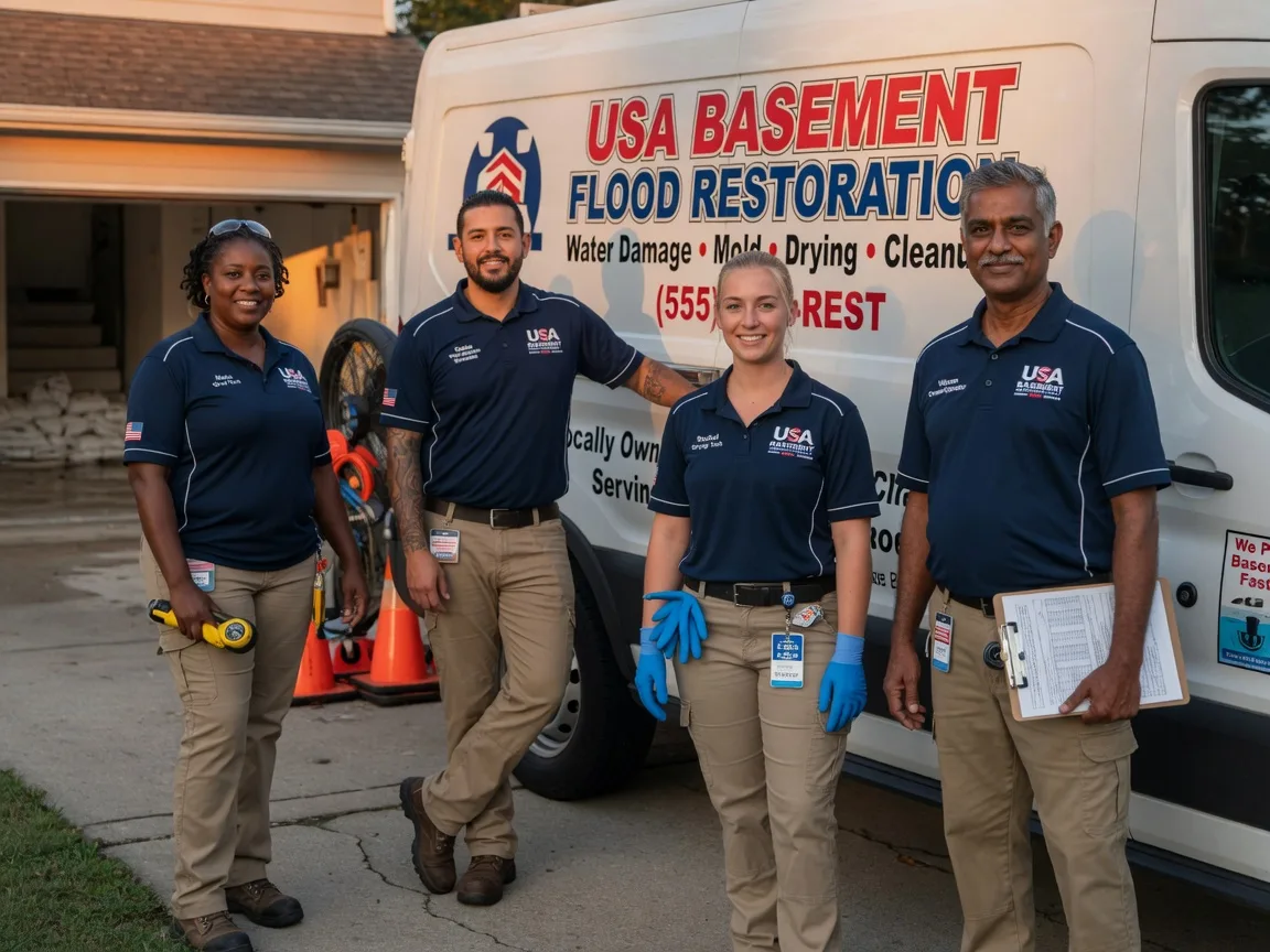 Basement Flood Cleanup company in Nashoba, OK