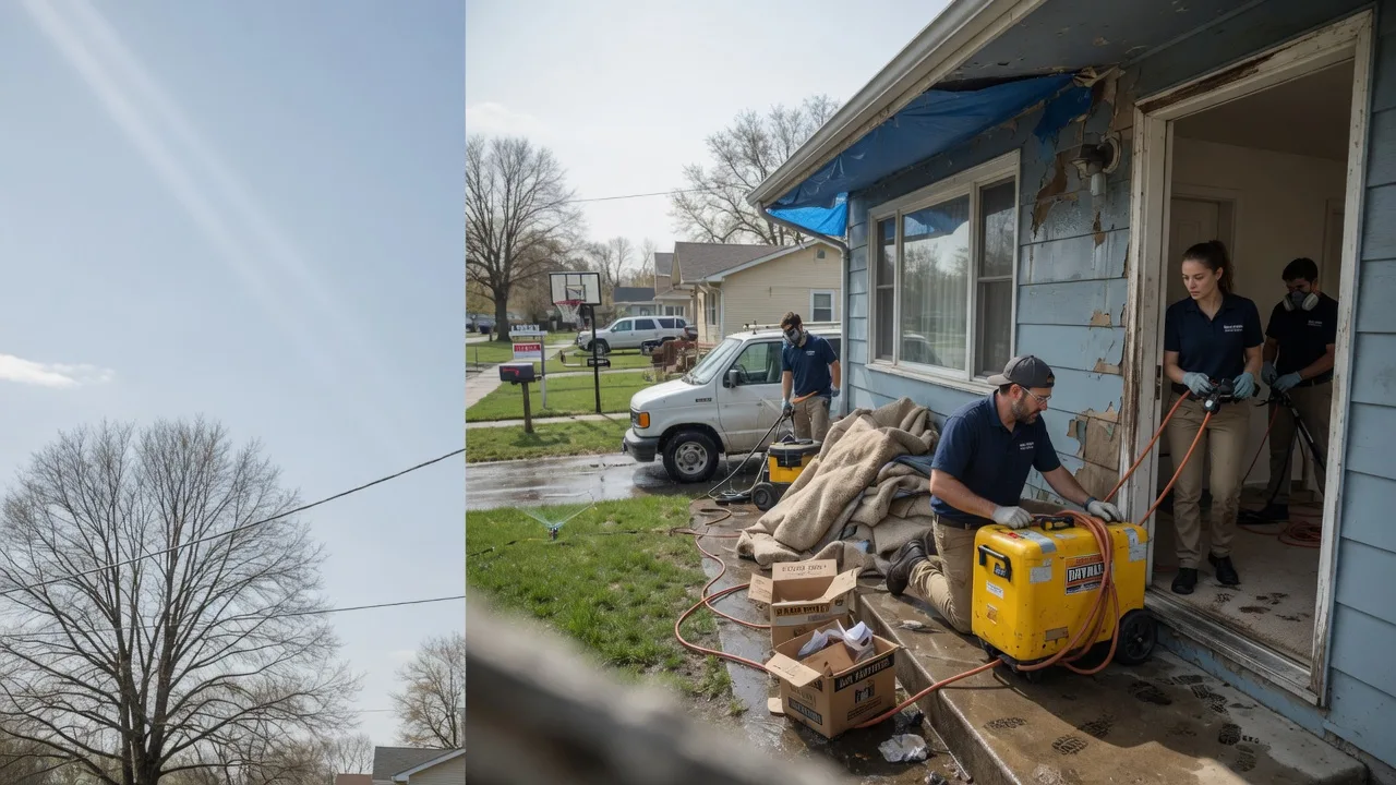 Basement Flood Cleanup in Nashoba, OK near me